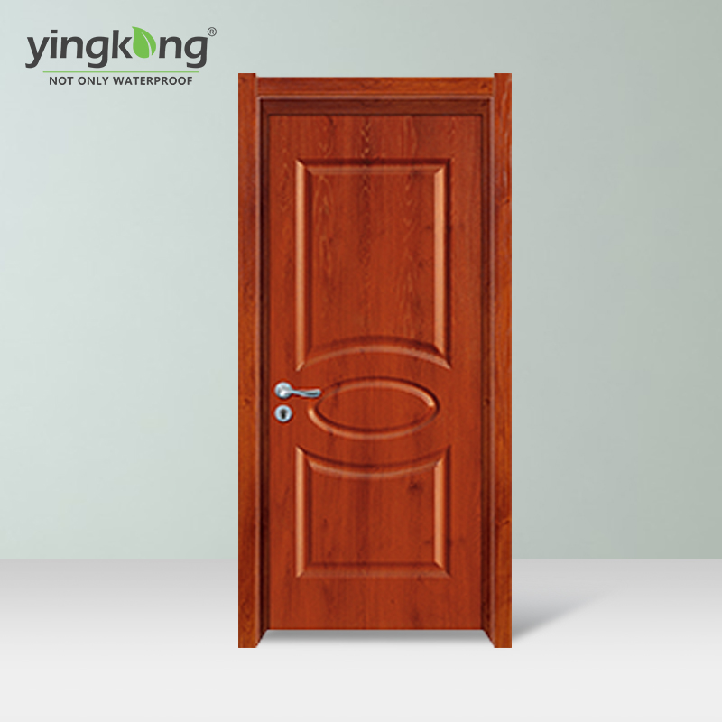 eco friendly wood pvc bathroom door 