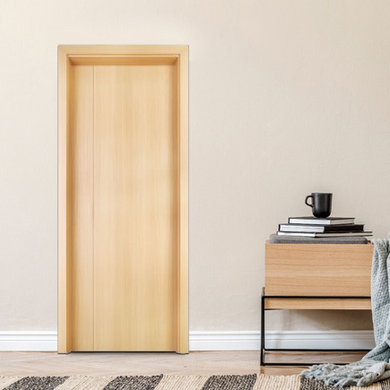 eco friendly wood pvc bathroom door