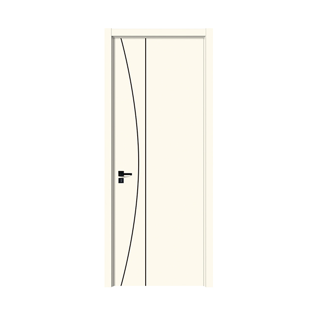 molded composite interior door slab