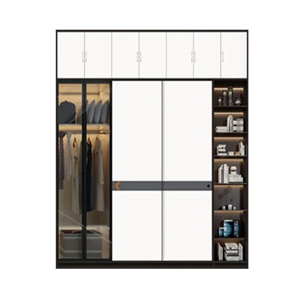 glass wardrobe