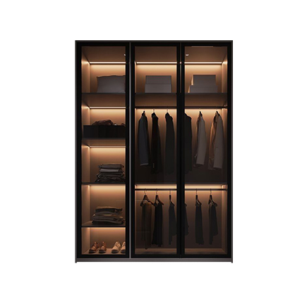 glass wardrobe