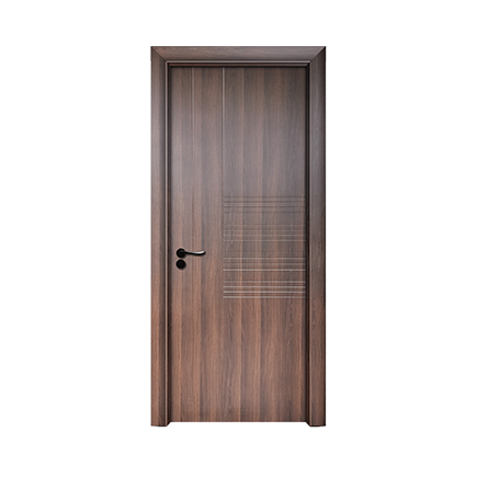 PVC Film Vacuum Laminated wpc door