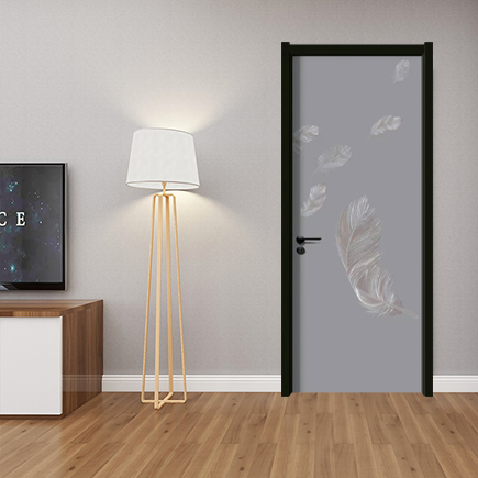 modern style Wpc Printed Door